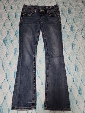 Miss Me Dark Blue Bootcut Jeans